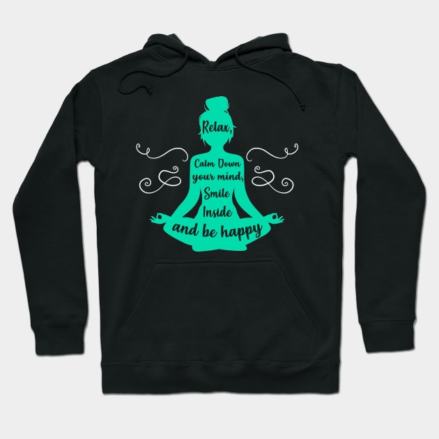 Yoga Lover Gift Hoodie by KsuAnn